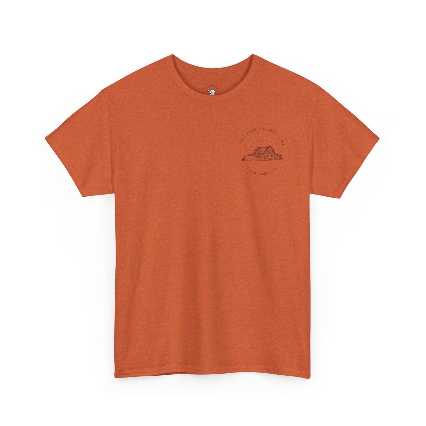 Personalized Family Homestead T-Shirt, Unisex Cotton Tee for Family Gifts, Farm Life Apparel, Country Living, Custom Family Apparel