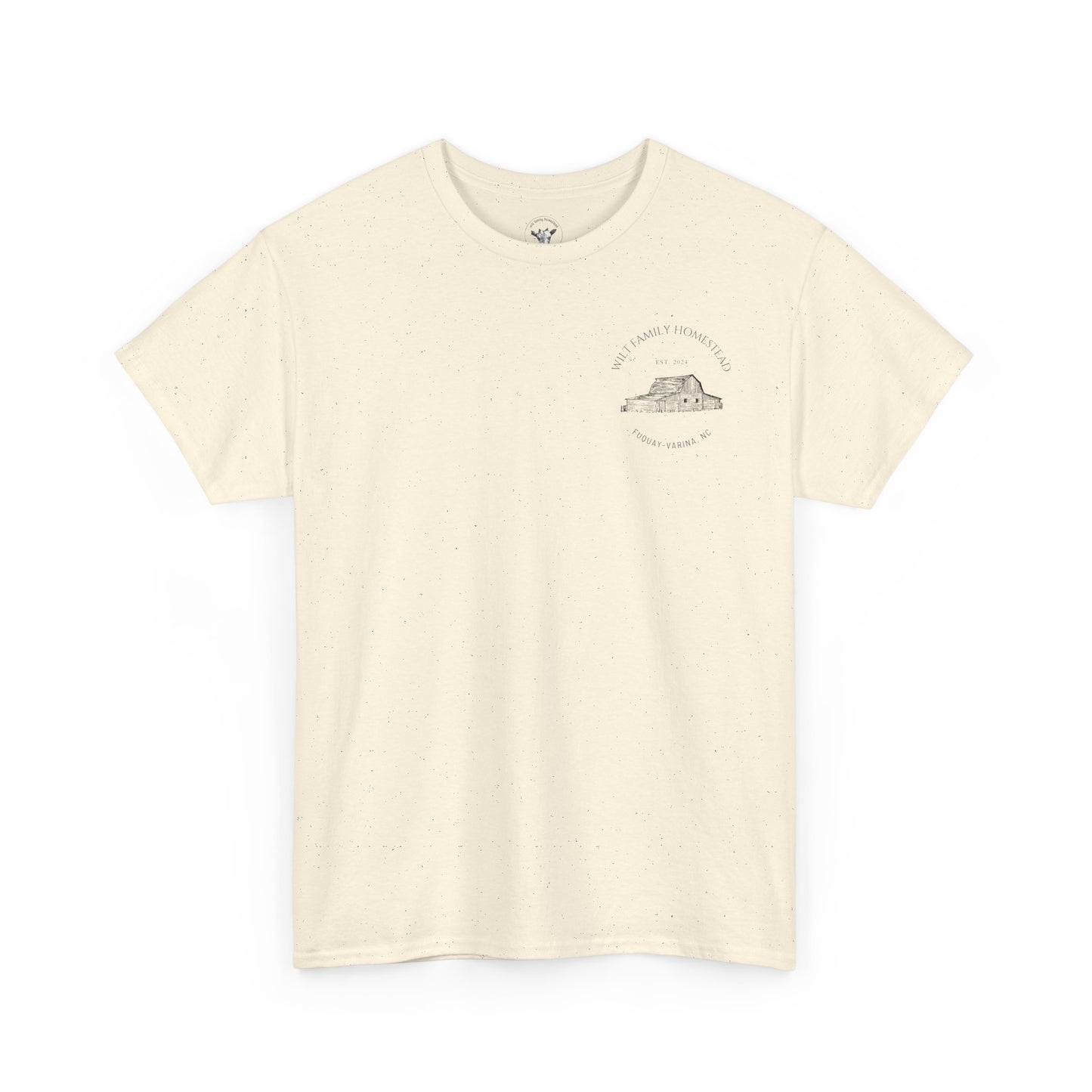 Personalized Family Homestead T-Shirt, Unisex Cotton Tee for Family Gifts, Farm Life Apparel, Country Living, Custom Family Apparel