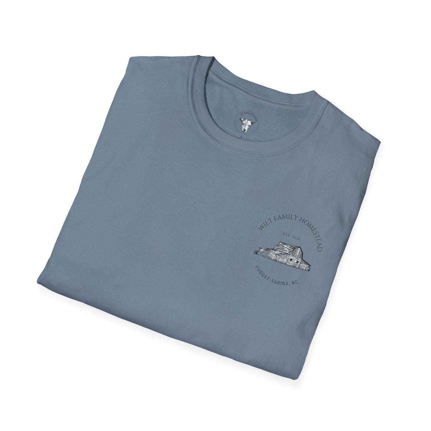 Custom Family Farm T-Shirt, Farm Life Tee, Farmhouse Style Shirt, Gift for Goats Lovers, Unique Family Reunion Apparel