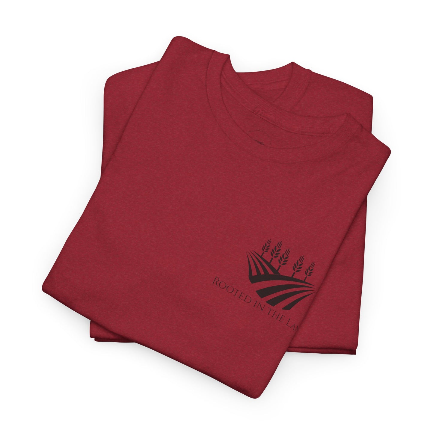 Rooted in the Land Farming T-Shirt Unisex Heavy Cotton Tee