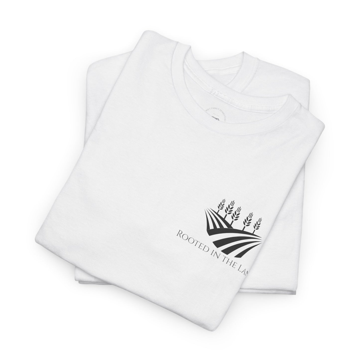 Rooted in the Land Farming T-Shirt Unisex Heavy Cotton Tee