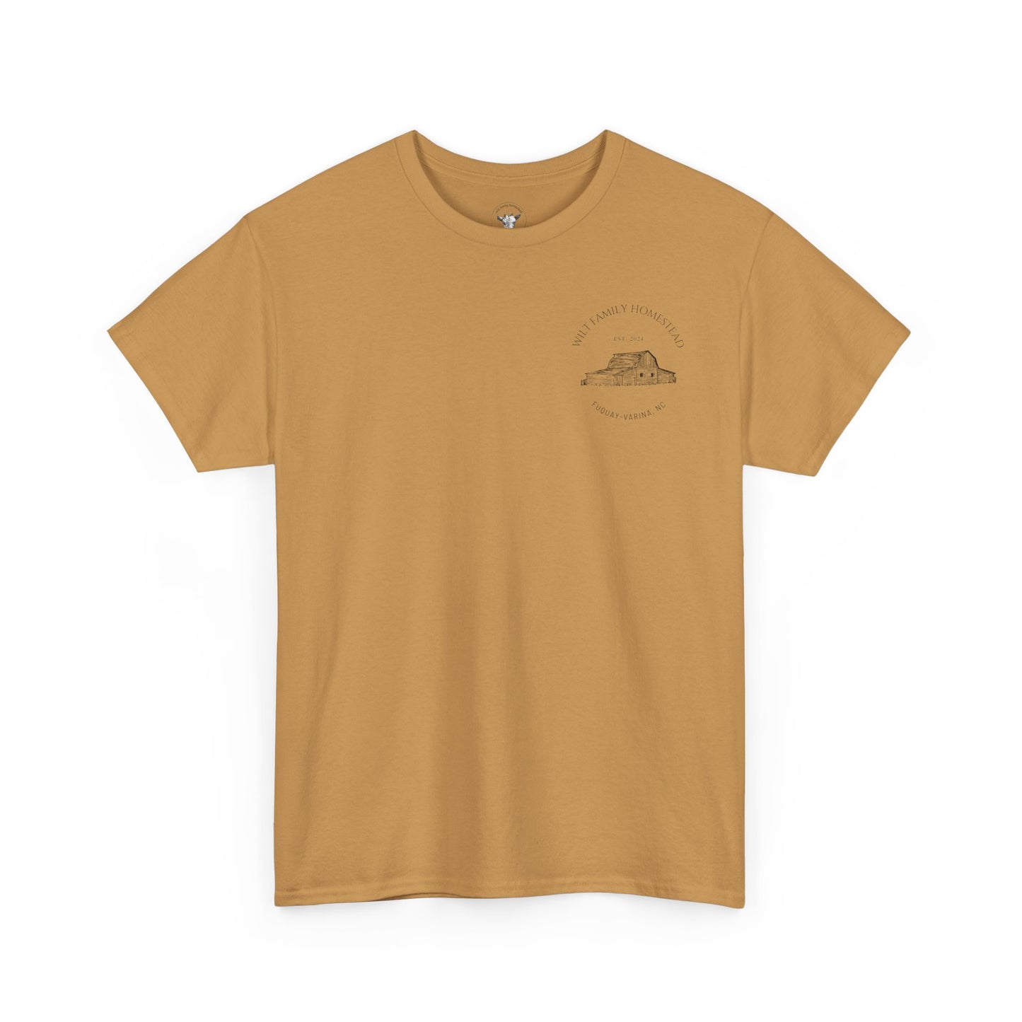 Personalized Family Homestead T-Shirt, Unisex Cotton Tee for Family Gifts, Farm Life Apparel, Country Living, Custom Family Apparel