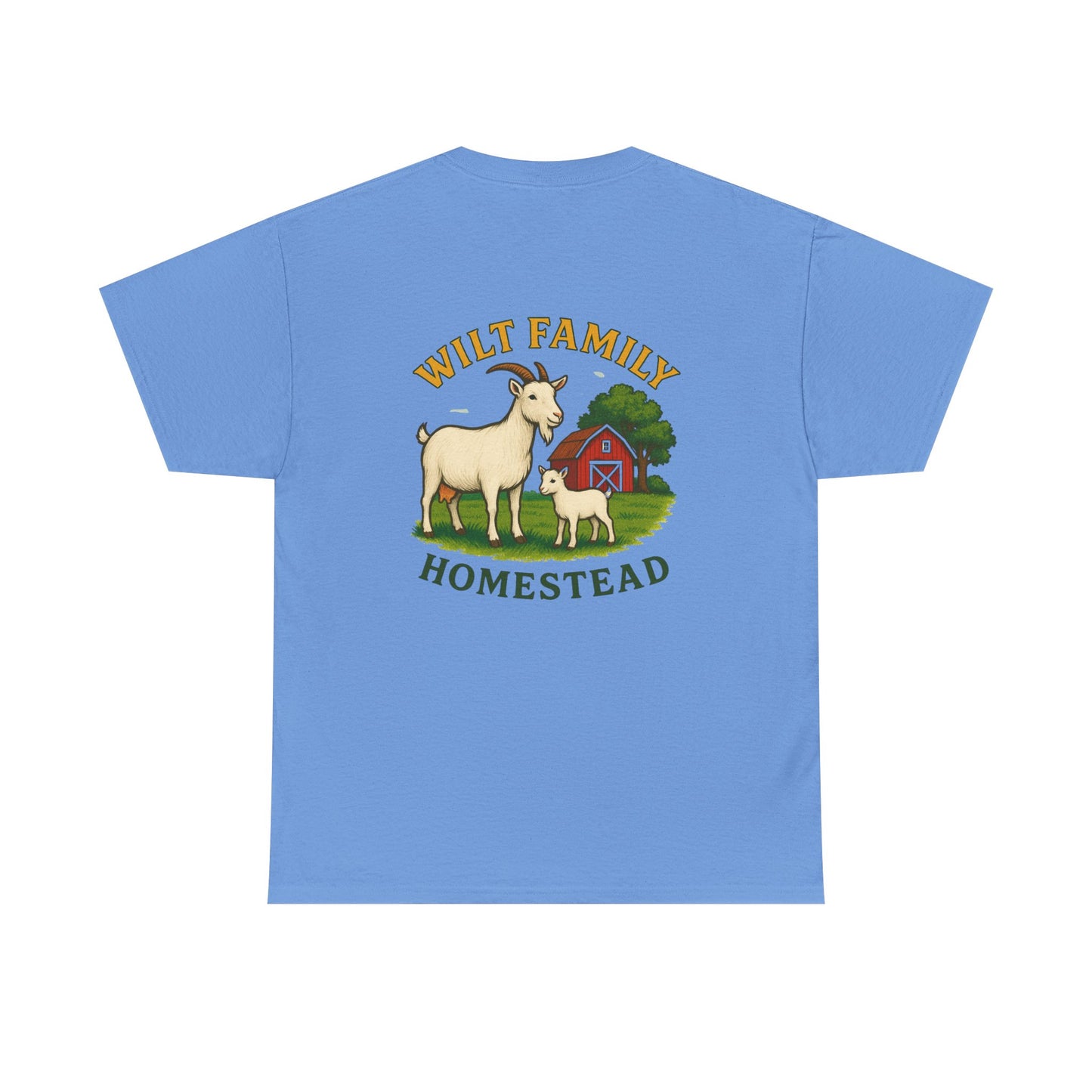 Personalized Family Homestead T-Shirt, Unisex Cotton Tee for Family Gifts, Farm Life Apparel, Country Living, Custom Family Apparel