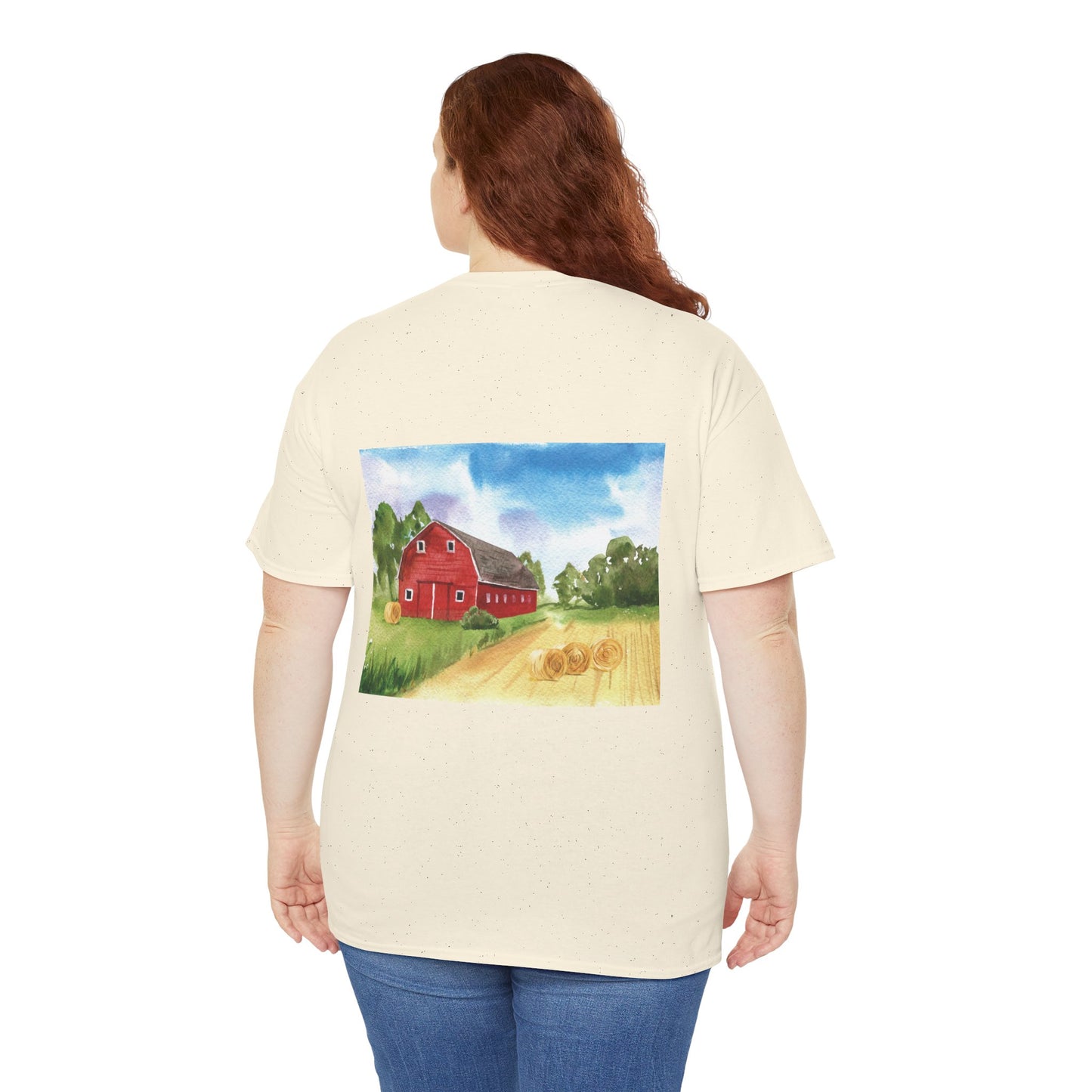 Rooted in the Land Farming T-Shirt Unisex Heavy Cotton Tee