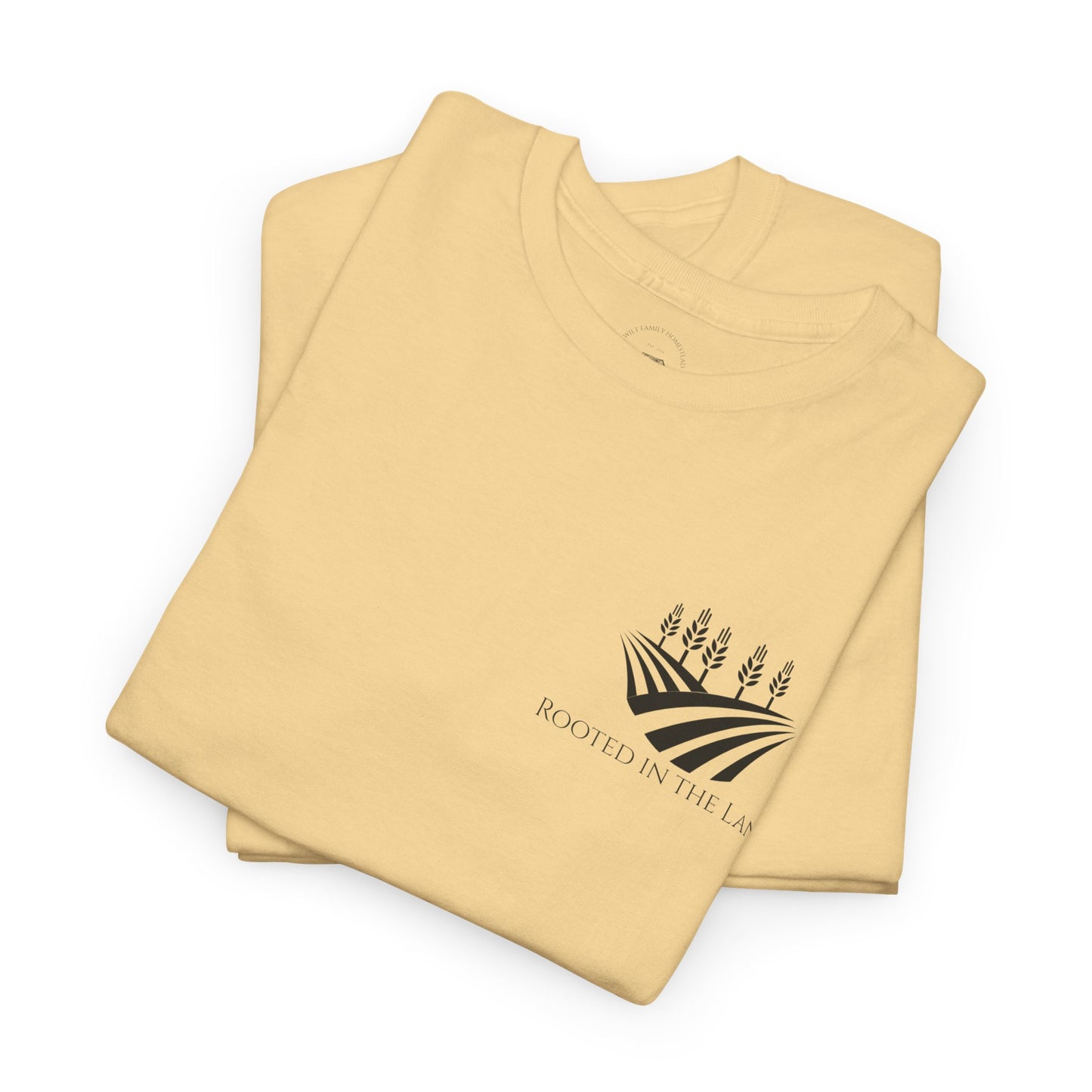 Rooted in the Land Farming T-Shirt Unisex Heavy Cotton Tee