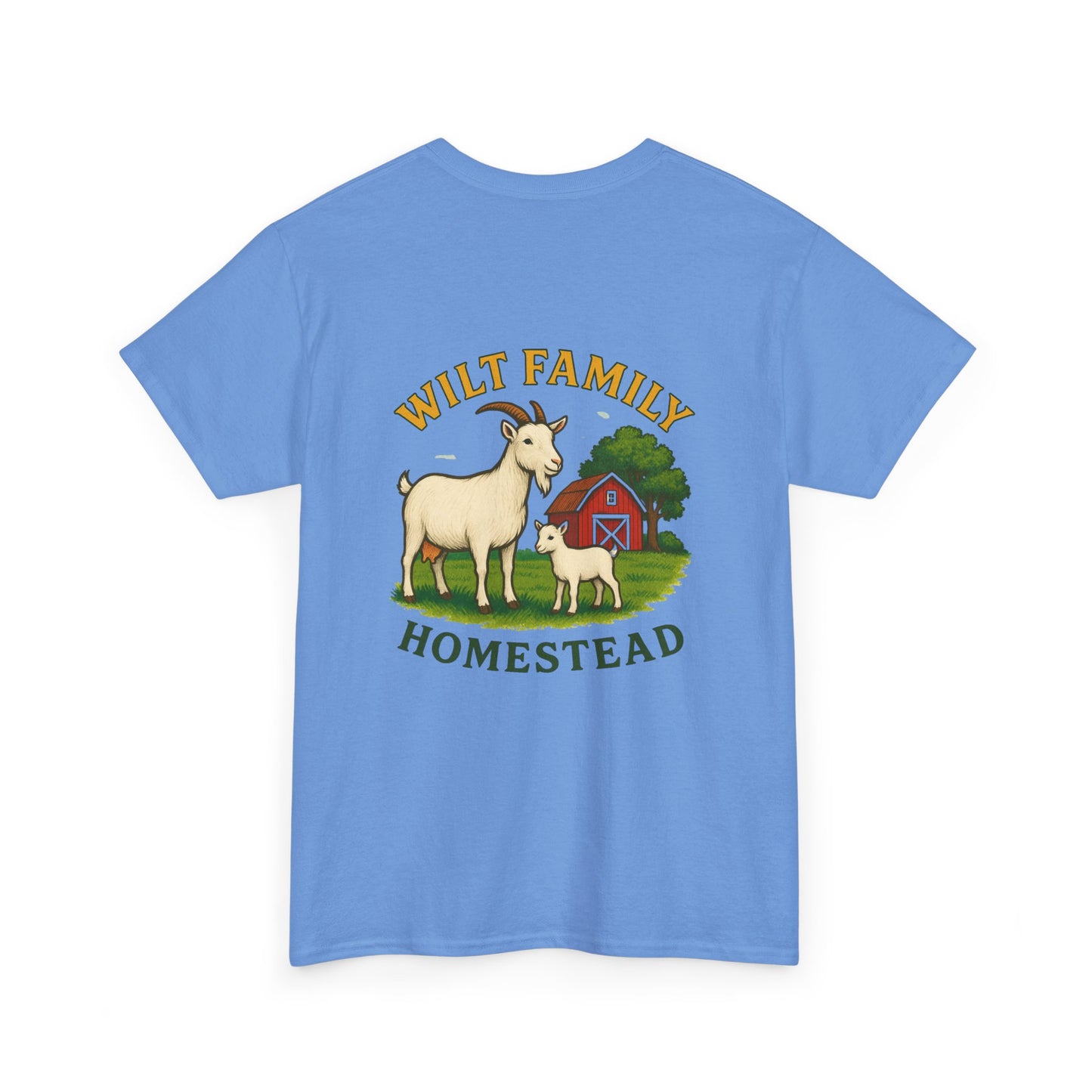 Personalized Family Homestead T-Shirt, Unisex Cotton Tee for Family Gifts, Farm Life Apparel, Country Living, Custom Family Apparel