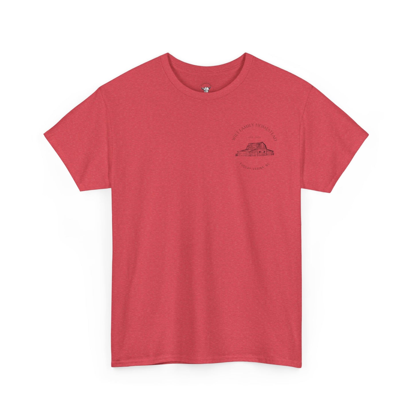 Personalized Family Homestead T-Shirt, Unisex Cotton Tee for Family Gifts, Farm Life Apparel, Country Living, Custom Family Apparel