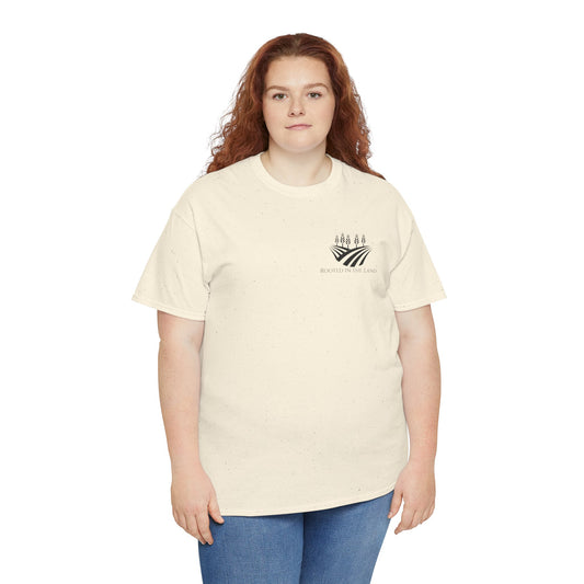 Rooted in the Land Farming T-Shirt Unisex Heavy Cotton Tee